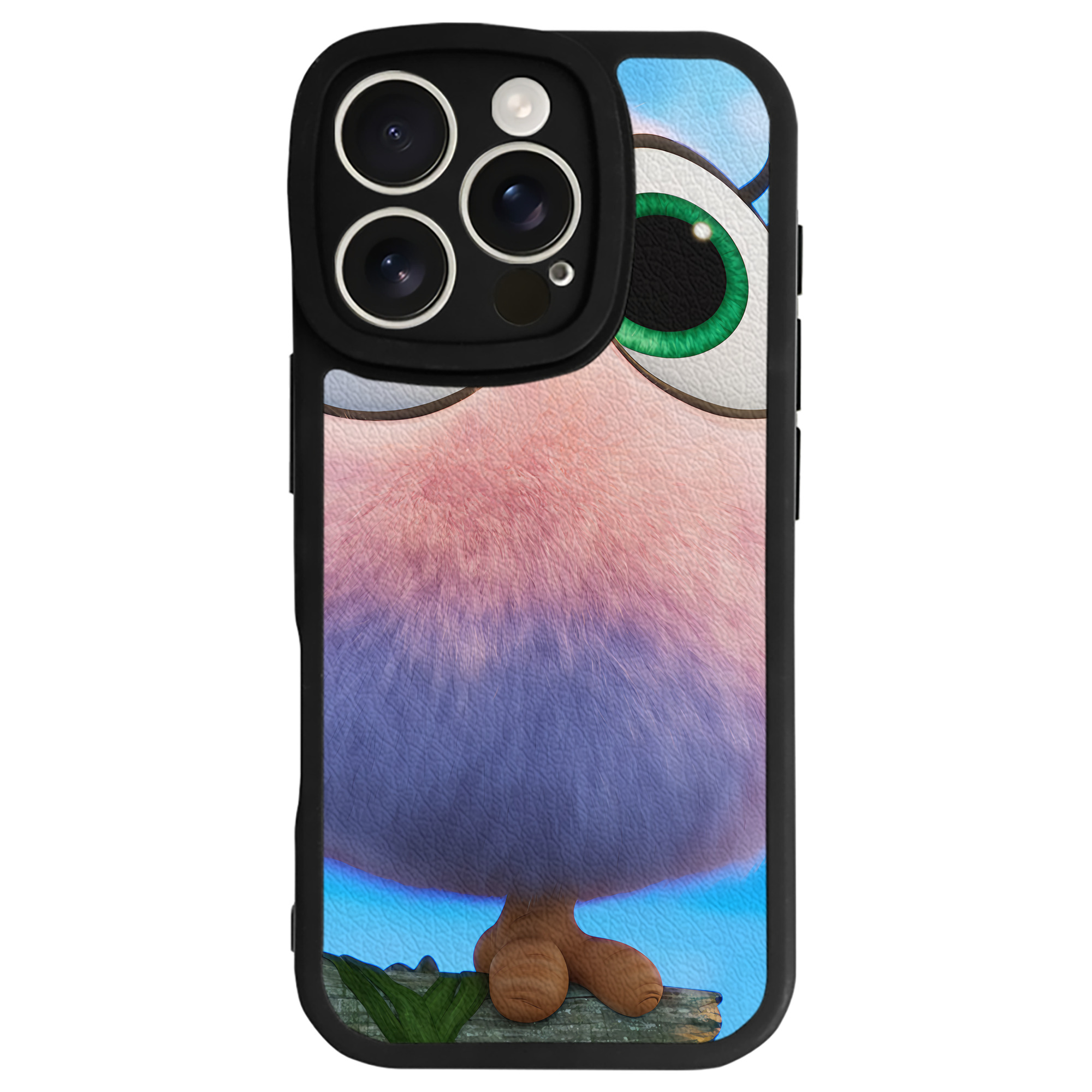 （画像用） Angry Birds アングリーバード 【iPhone 16シリーズ対応】シリコンスマホケース（レザー調） 材質：シリコン